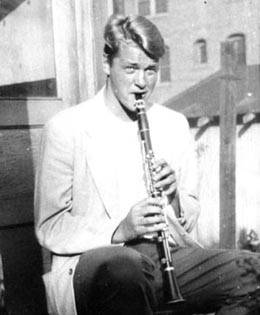 Åke Stan Hasselgård i Hollywood 1948<br>Foto: Uffe Baadh (Frank Bode) 